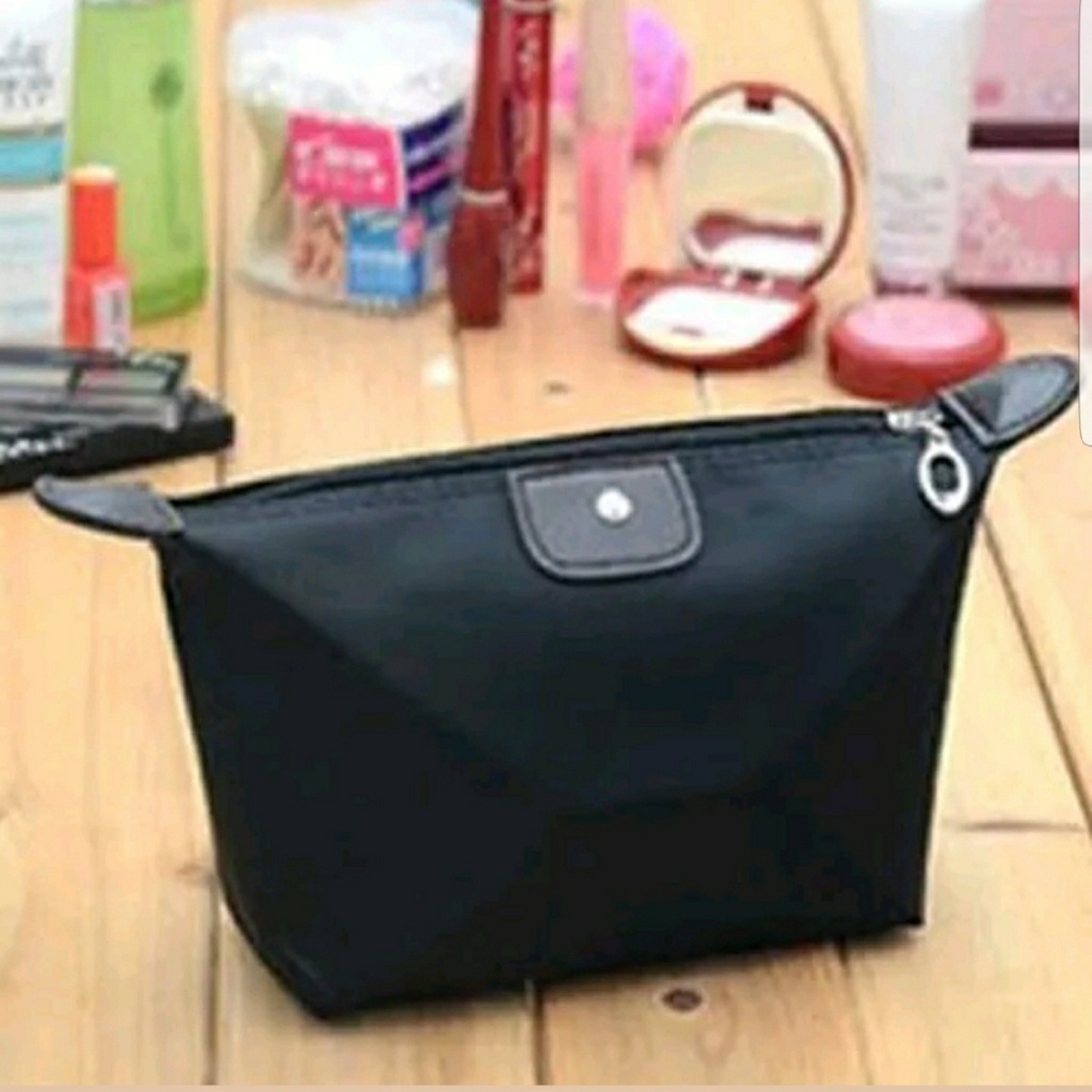 Beautiful black make up bag